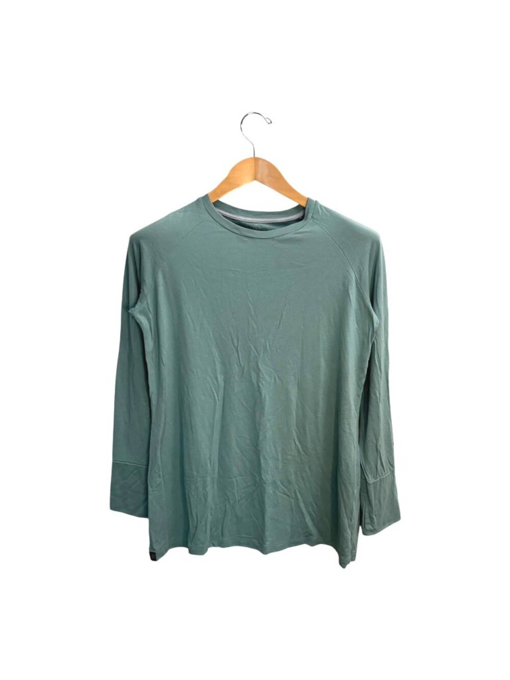 Free Fly Shade Bamboo Long Sleeve Performance T-Shirt L Tee Thumbholes UPF Sun